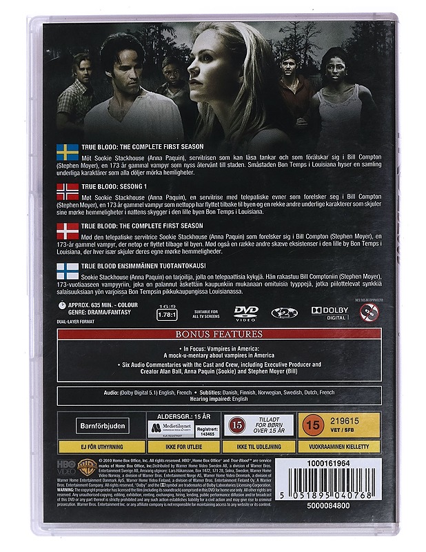 True Blood - DVD - DVD-elokuvat - 10105474851 - 1