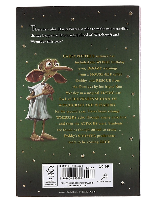 Harry Potter and the chamber of secrets - J.K. Rowling - Fantasia- ja scifi - 10105474864 - 1