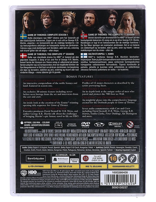 Game of Thrones - DVD - DVD-elokuvat - 10105474874 - 1