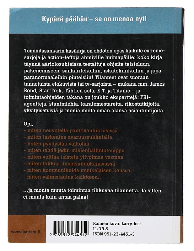 Toimintasankarin käsikirja - David ja Joe Borgenicht - Tietokirjat ja oppaat - 10105474882 - 1