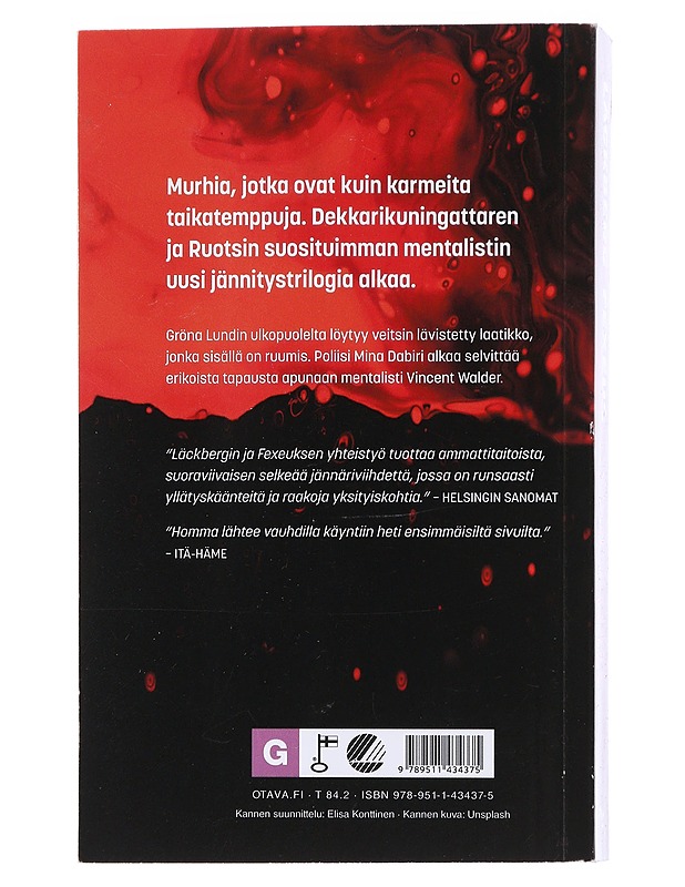 Mentalisti - Läckberg, Camilla - Jännitys ja dekkarit - 10105474924 - 1