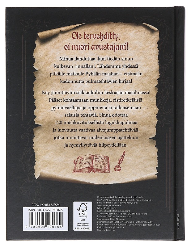 Philip Kiefer : Kesikaika-logiikkapulmat - Harrastekirjat - 10105474930 - 1