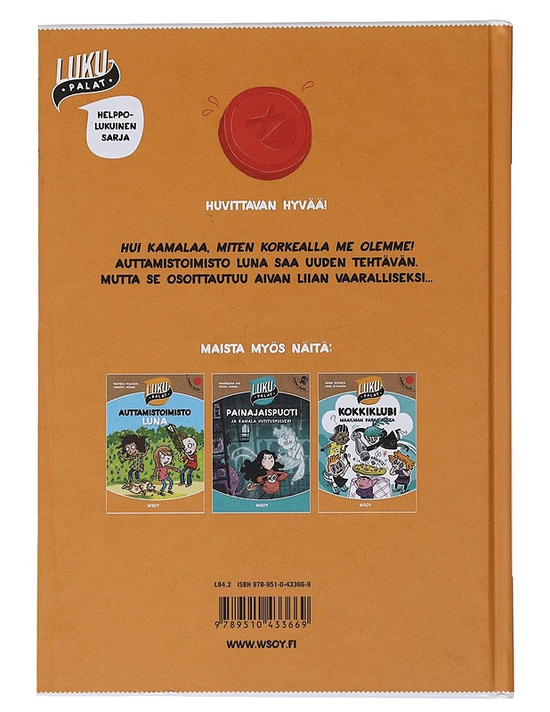 Auttamistoimisto Luna : ullakolla - Tolonen, Tuutikki - Lastenkirjat - 10105474936 - 1