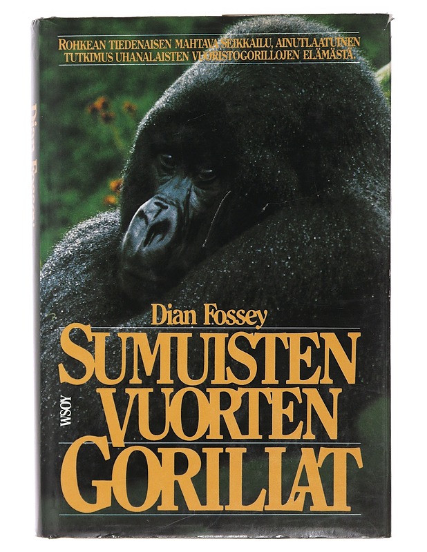 Sumuisten vuorten gorillat - Fossey, Dian - Lemmikki- ja luontokirjat - 10105474938 - 0