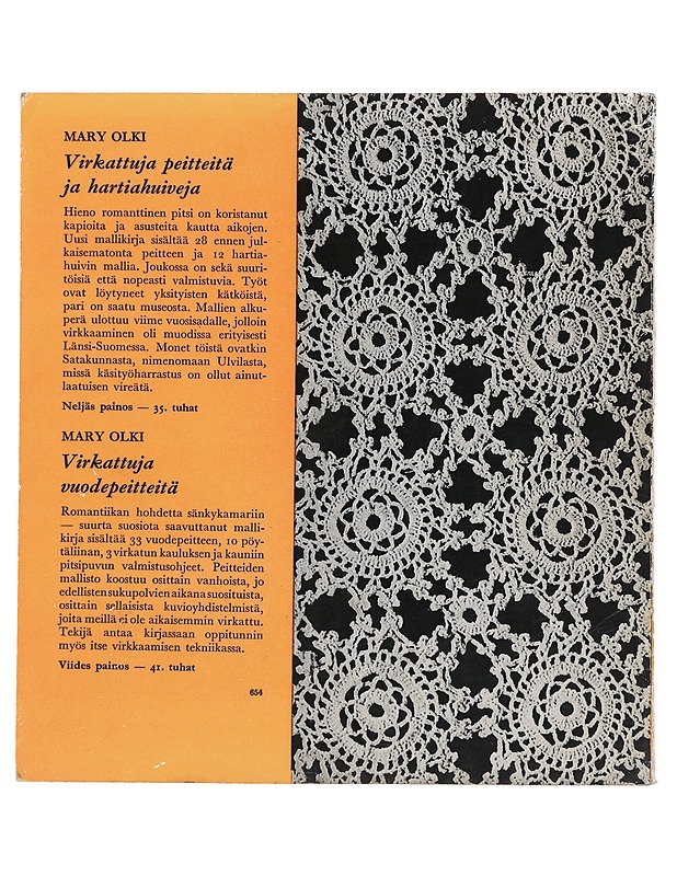 Virkattuja peitteitä ja hartiahuiveja - Mary Olki - Tietokirjat ja oppaat - 10105475008 - 1
