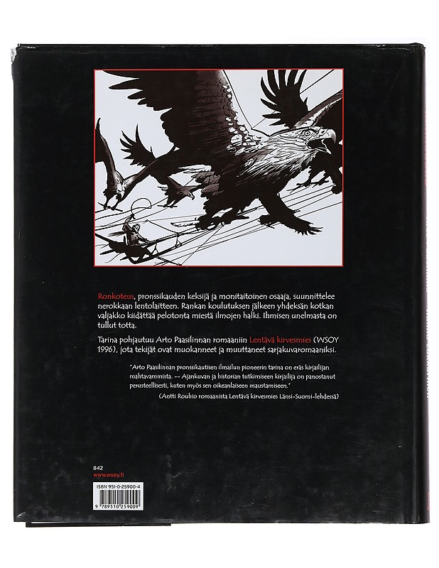 Ronkoteus : Lentävä kirvesmies - Paasilinna, Arto - Sarjakuvat - 10105475019 - 1