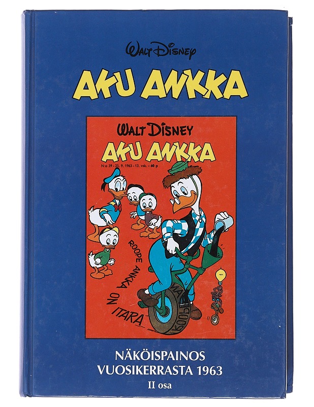Aku Ankka. II osa : näköispainos vuosikerrasta 1963 - Disney, Walt - Sarjakuvat - 10105475022 - 0