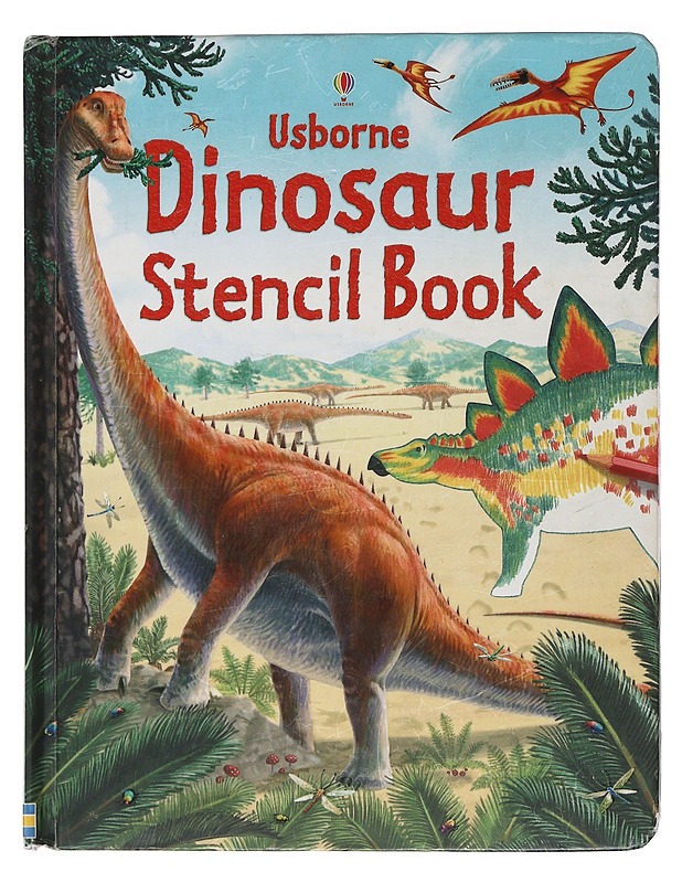 Dinosaur Stencil Book - Alice Pearcey - Lastenkirjat - 10105475039 - 0