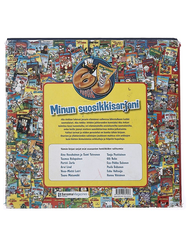 Minä ja Aku Ankka : suomalaisten suosikkitarinat - Heiskanen, Jukka - Sarjakuvat - 10105475076 - 1