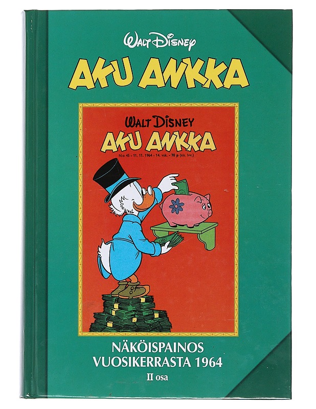 Aku Ankka. II osa : näköispainos vuosikerrasta 1964 - Disney, Walt - Sarjakuvat - 10105475082 - 0