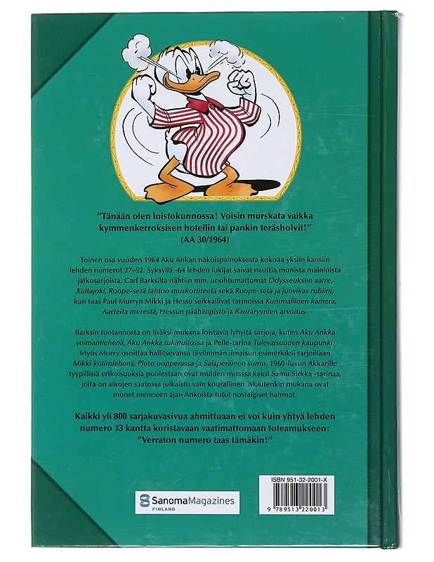 Aku Ankka. II osa : näköispainos vuosikerrasta 1964 - Disney, Walt - Sarjakuvat - 10105475082 - 1