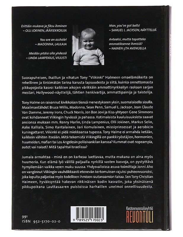 Jumala armahtaa minä en - Halme, Tony - Elämäkerrat ja muistelmat - 10105475129 - 1