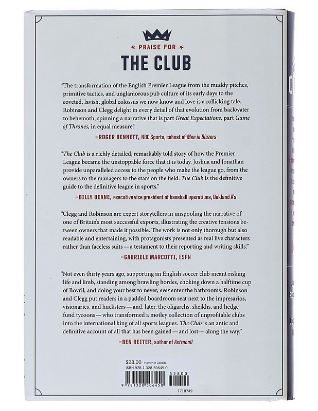 The Club - Joshua Robinson - Tietokirjat ja oppaat - 10105475180 - 1