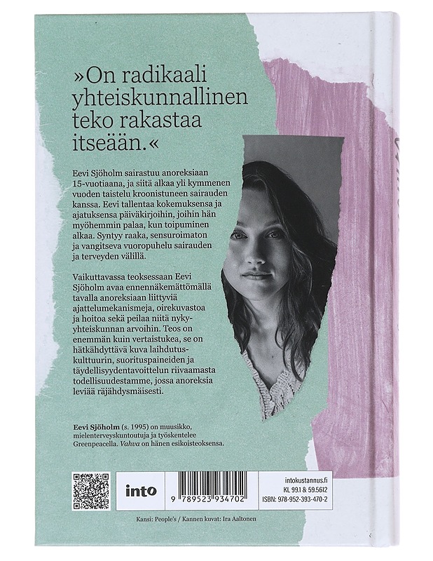 Vahva - Eevi Sjöholm - Elämäkerrat ja muistelmat - 10105475191 - 1