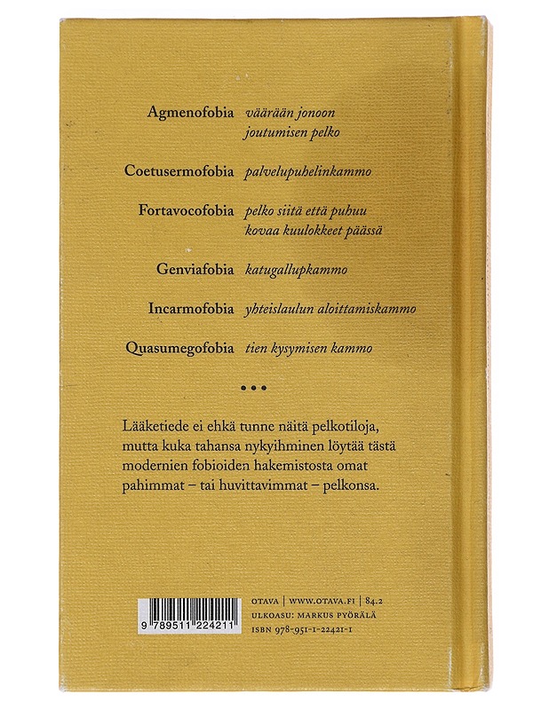 Tammikuukammo ja muita moderneja fobioita - Lihoreau, Tim - Harrastekirjat - 10105475242 - 1