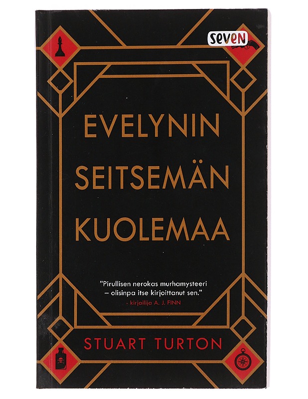 Evelynin seitsemän kuolemaa - Turton, Stuart - Jännitys ja dekkarit - 10105475253 - 0