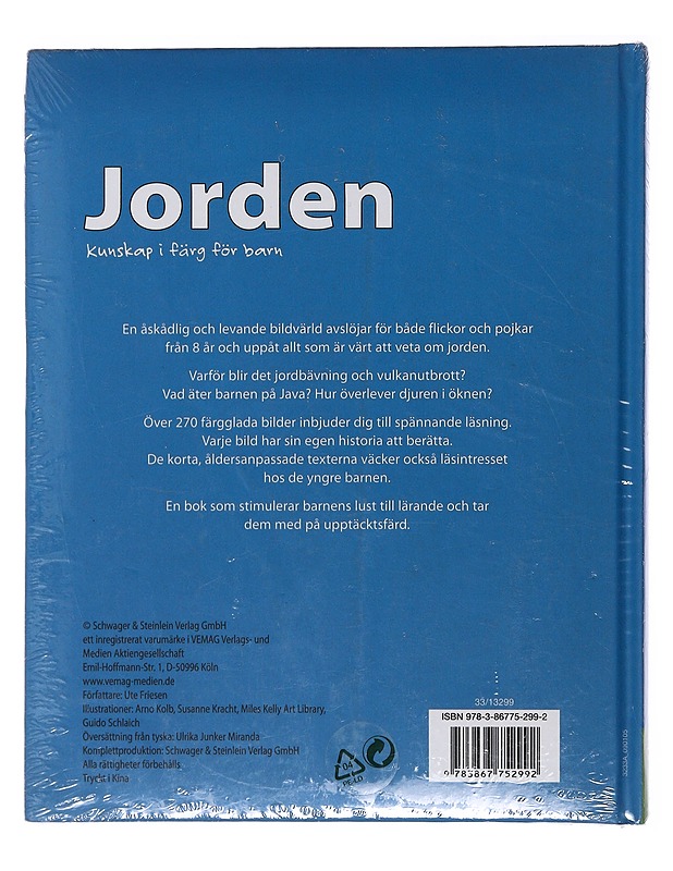 Jorden : [kunskap i färg för barn] - Friesen, Ute - Lastenkirjat - 10105475265 - 1