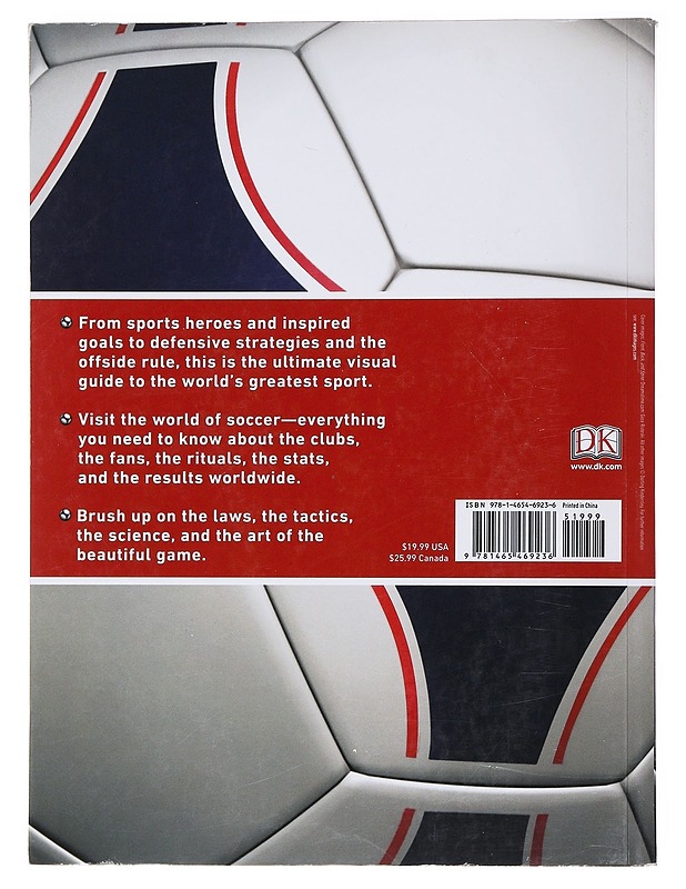 The Soccerbook: the teams, the rules, the leagues, the tactics  - Tietokirjat ja oppaat - 10105475269 - 1