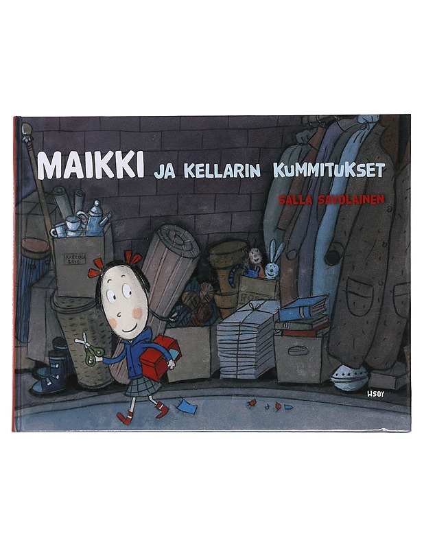 Maikki ja kellarin kummitukset - Salla Savolainen - Lastenkirjat - 10105475271 - 0