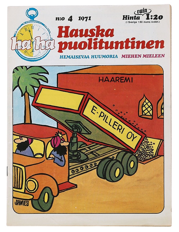 Ha Ha: Hauska puolituntinen, 4/1971 - Lehdet - 10105475295 - 0