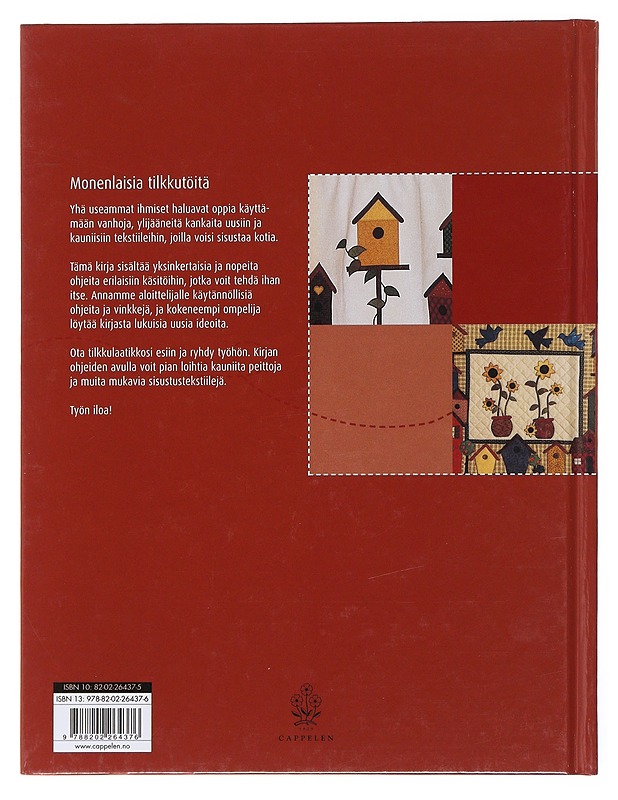 Hauskoja tilkkutöitä aloittelijalle - House,Marie-France - Tietokirjat ja oppaat - 10105475300 - 1