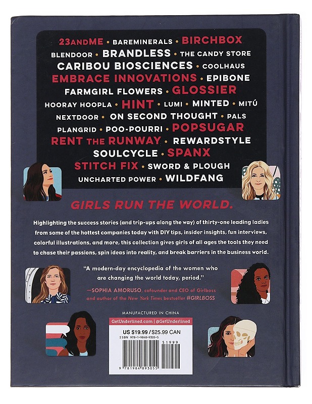 Girls Who Run The World : 31 CEOS who mean business - Diana Kapp - Tietokirjat ja oppaat - 10105475333 - 1