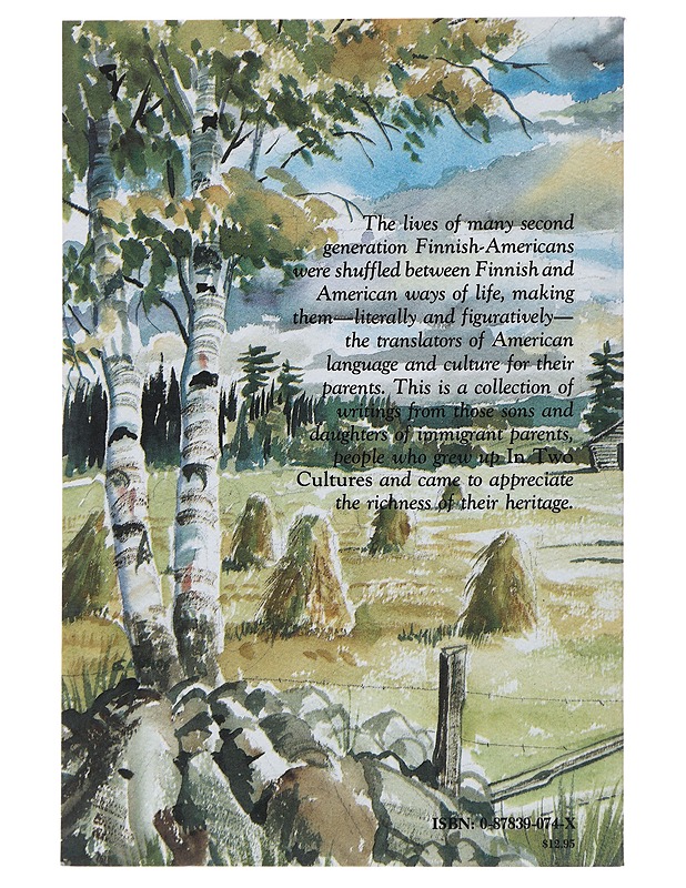In two cultures: the stories of second generation finnish-americans - Aili Järvenpää - Elämäkerrat ja muistelmat - 10105475364 - 1