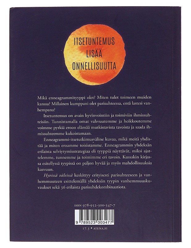 Hyvissä väleissä : hyödynnä enneagrammia arjessa - Seija Taivainen - Hyvinvointikirjat - 10105475387 - 1