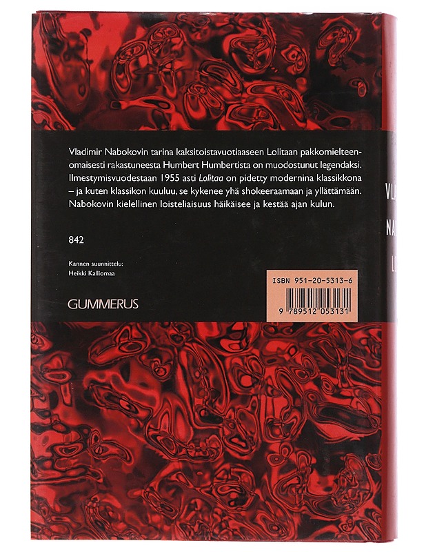 Lolita - Nabokov, Vladimir - Romaanit ja novellit - 10105475456 - 1