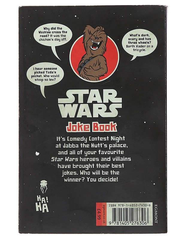Star Wars Joke Book - Emil Fortune - Harrastekirjat - 10105475515 - 1