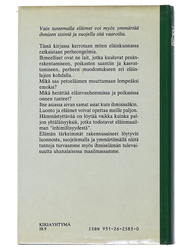 Pesän lämpö : kuinka eläimet ratkovat perhepulmiaan - Dröscher, Vitus B. - Tietokirjat ja oppaat - 10105475545 - 1