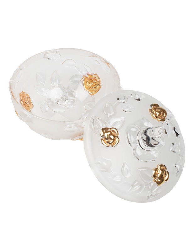 Kannellinen lasirasia - Tarjoiluastiat - 10105475585 - 1