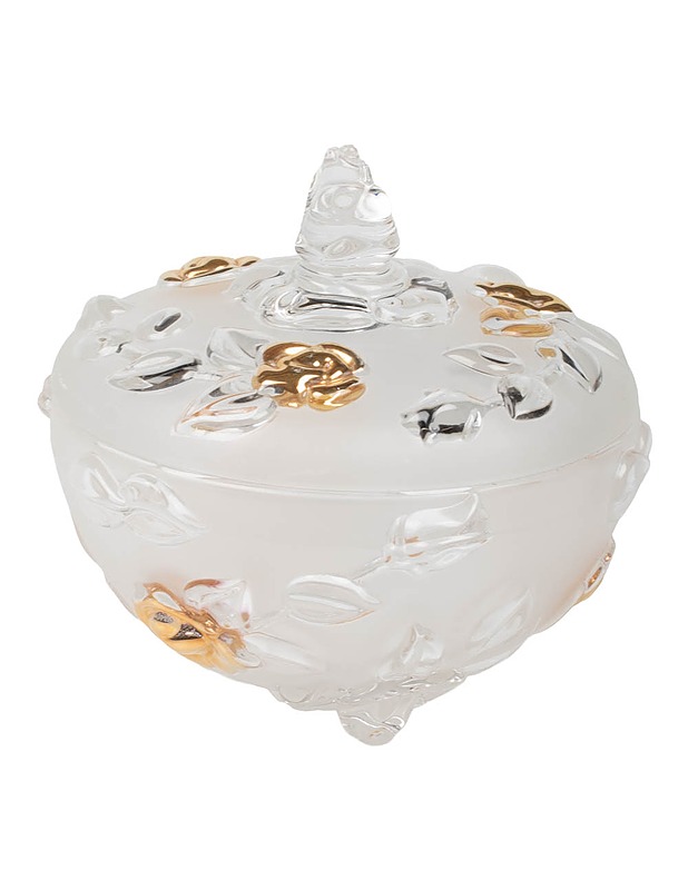 Kannellinen lasirasia - Tarjoiluastiat - 10105475585 - 0