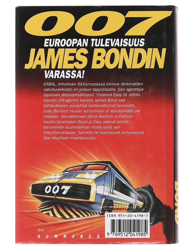 Kuolema on ikuinen, James Bond - Gardner, John - Jännitys ja dekkarit - 10105475590 - 1