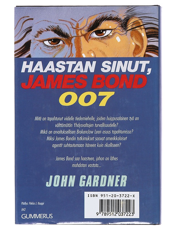 Haastan sinut, James Bond - Gardner, John - Fantasia- ja scifi - 10105475593 - 1