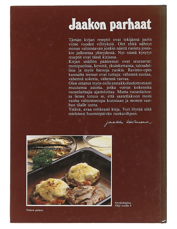 Jaakon parhaat - Kolmonen, Jaakko - Ruokakirjat - 10105475621 - 1