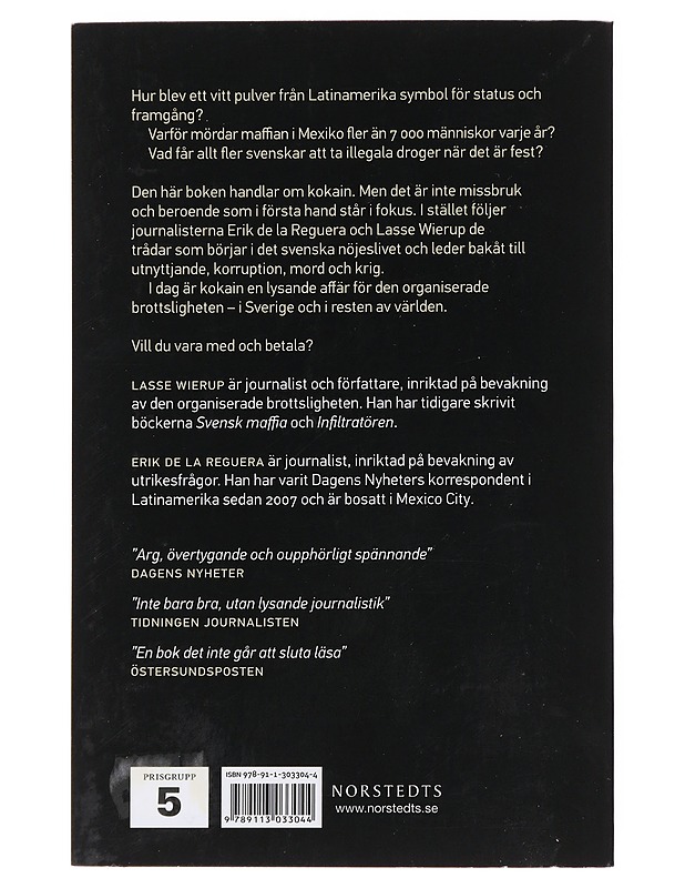 Kokain - Wierup, Lasse - Elämäkerrat ja muistelmat - 10105475661 - 1