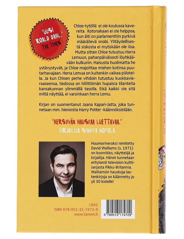 Herra Lemu - Walliams, David - Lastenkirjat - 10105475666 - 1