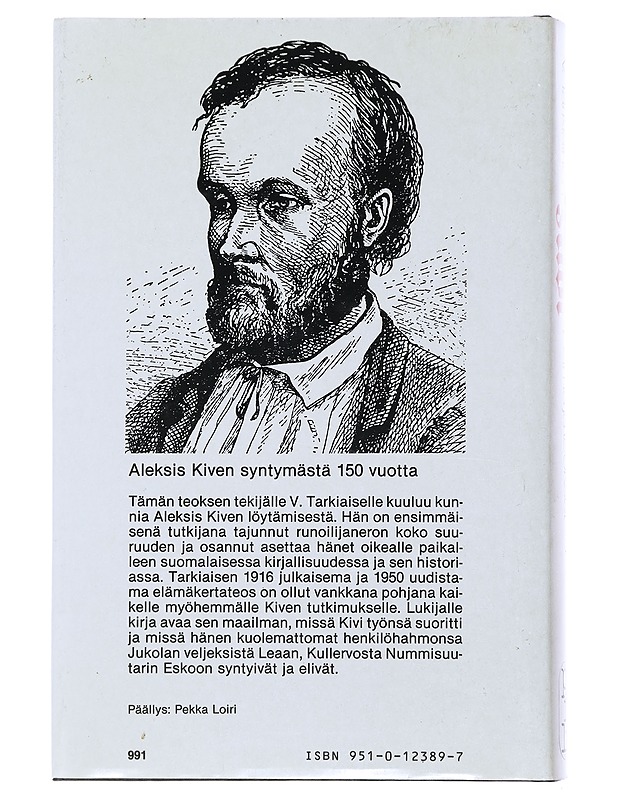 Aleksis Kivi : elämä ja teokset - V. Tarkiainen - Elämäkerrat ja muistelmat - 10105475676 - 1