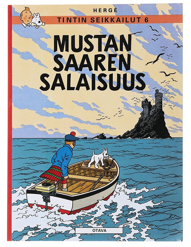 Mustan saaren salaisuus - Hergé - Sarjakuvat - 10105475678 - 0