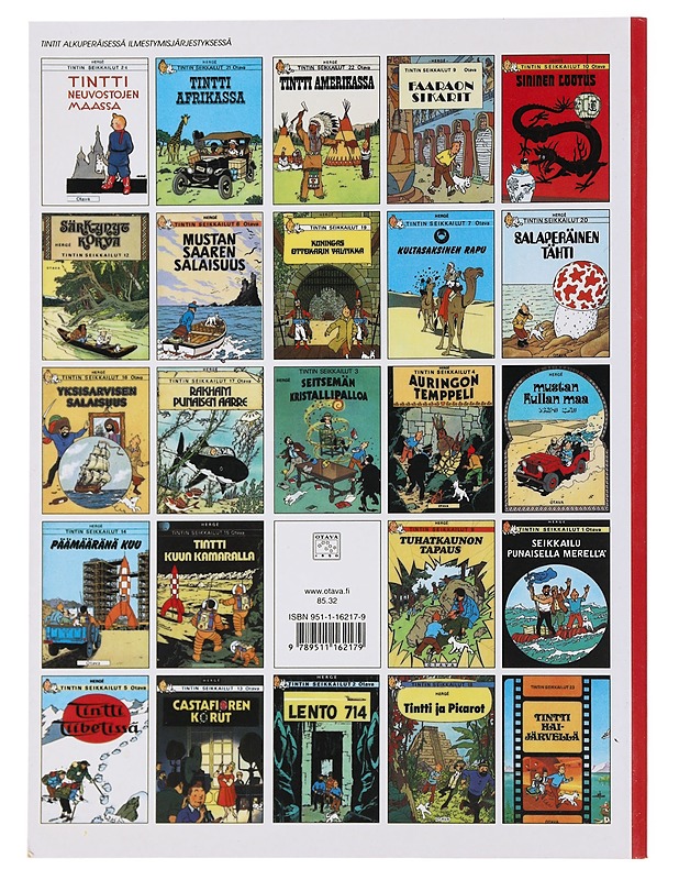 Mustan saaren salaisuus - Hergé - Sarjakuvat - 10105475678 - 1
