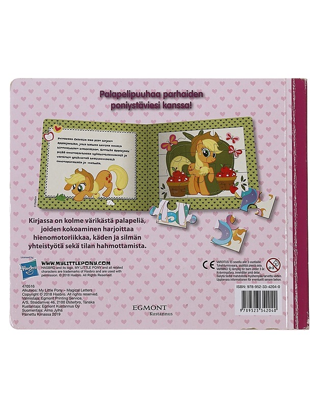 Taikakirjeet : palapelikirja - Jylhä, Alma - Lastenkirjat - 10105475696 - 1