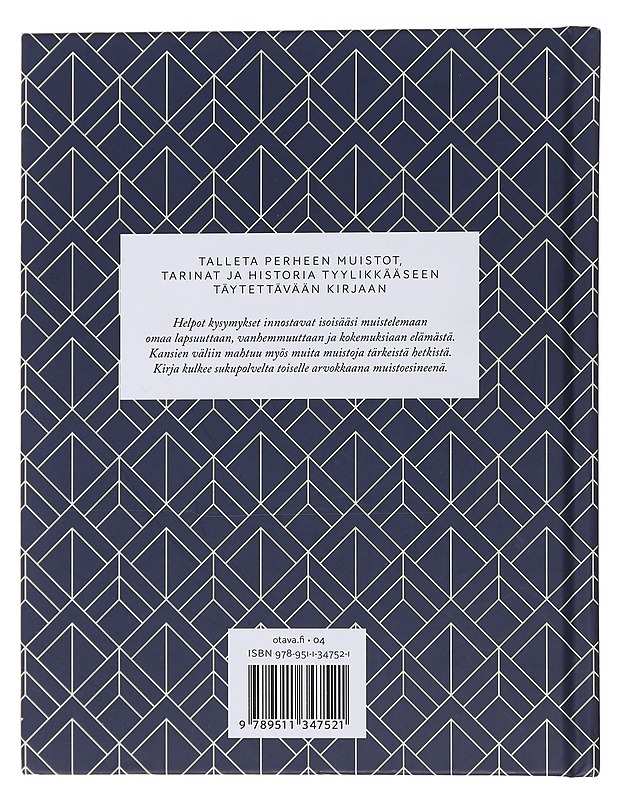 Isoisän muistojen kirja - Gray, Joanna - Elämäkerrat ja muistelmat - 10105475750 - 1