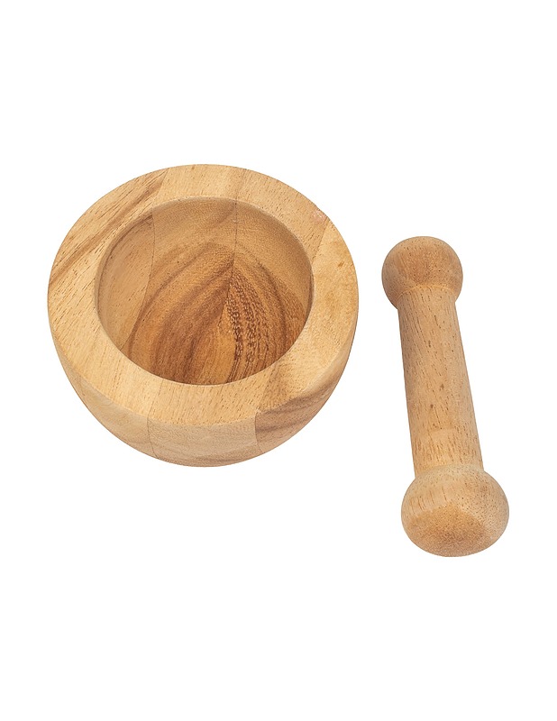 Puinen mortteli ja survin - Muut astiat - 10105475761 - 1