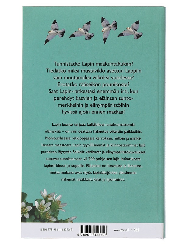 Lapin luonto-opas - Seppo Vuokko - Lemmikki- ja luontokirjat - 10105475779 - 1