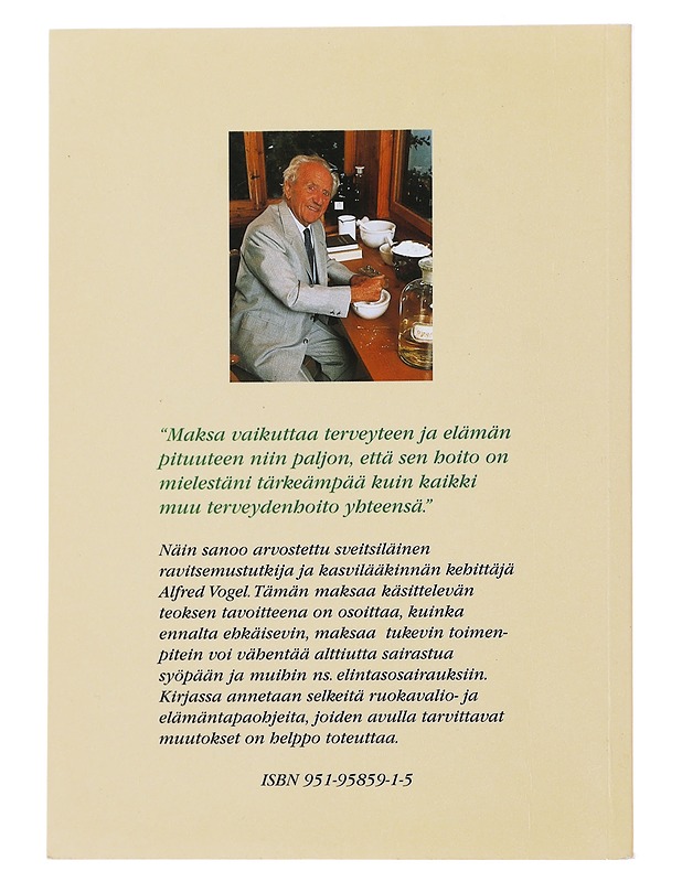 Maksa ja terveys - A. Vogel - Tietokirjat ja oppaat - 10105475781 - 1