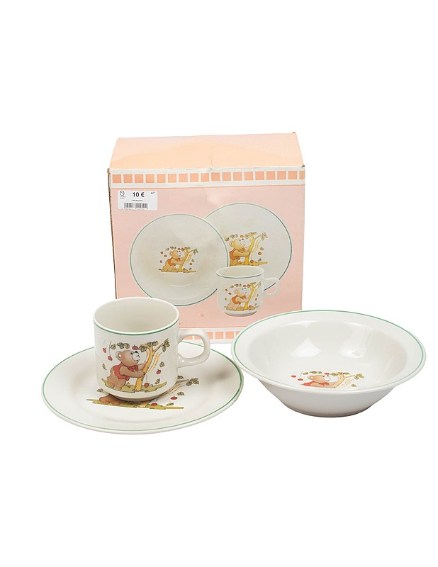 Lasten astiasto, 3 osaa - Lautaset ja kulhot - 10105475799 - 0