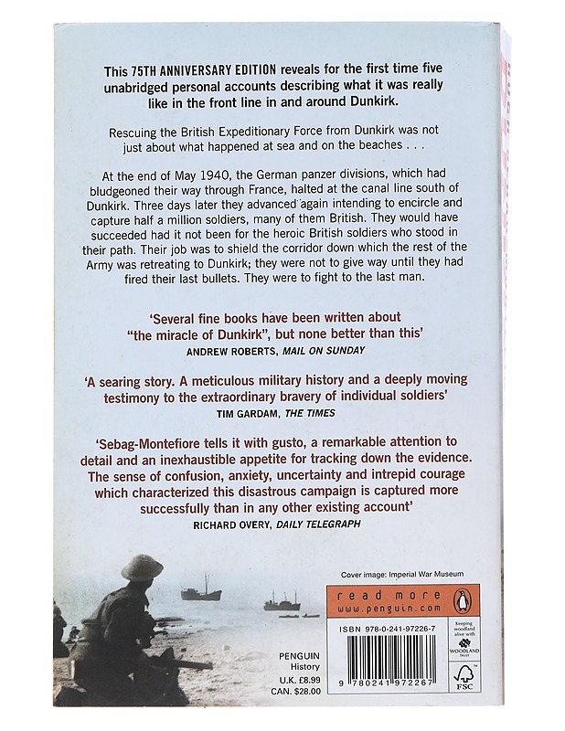 Dunkirk - Hugh Sebag - Romaanit ja novellit - 10105475798 - 1