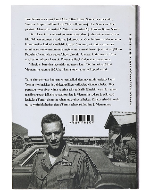Lauri Törni : syntynyt sotilaaksi - Cleverley, J. Michael - Elämäkerrat ja muistelmat - 10105475820 - 1