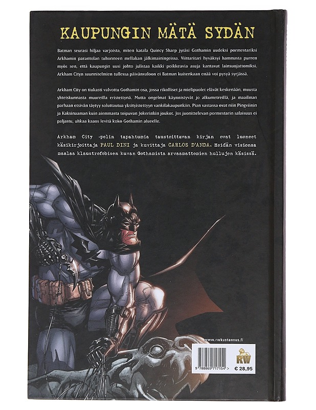 Batman : Arkham City - Dini, Paul - Sarjakuvat - 10105475861 - 1